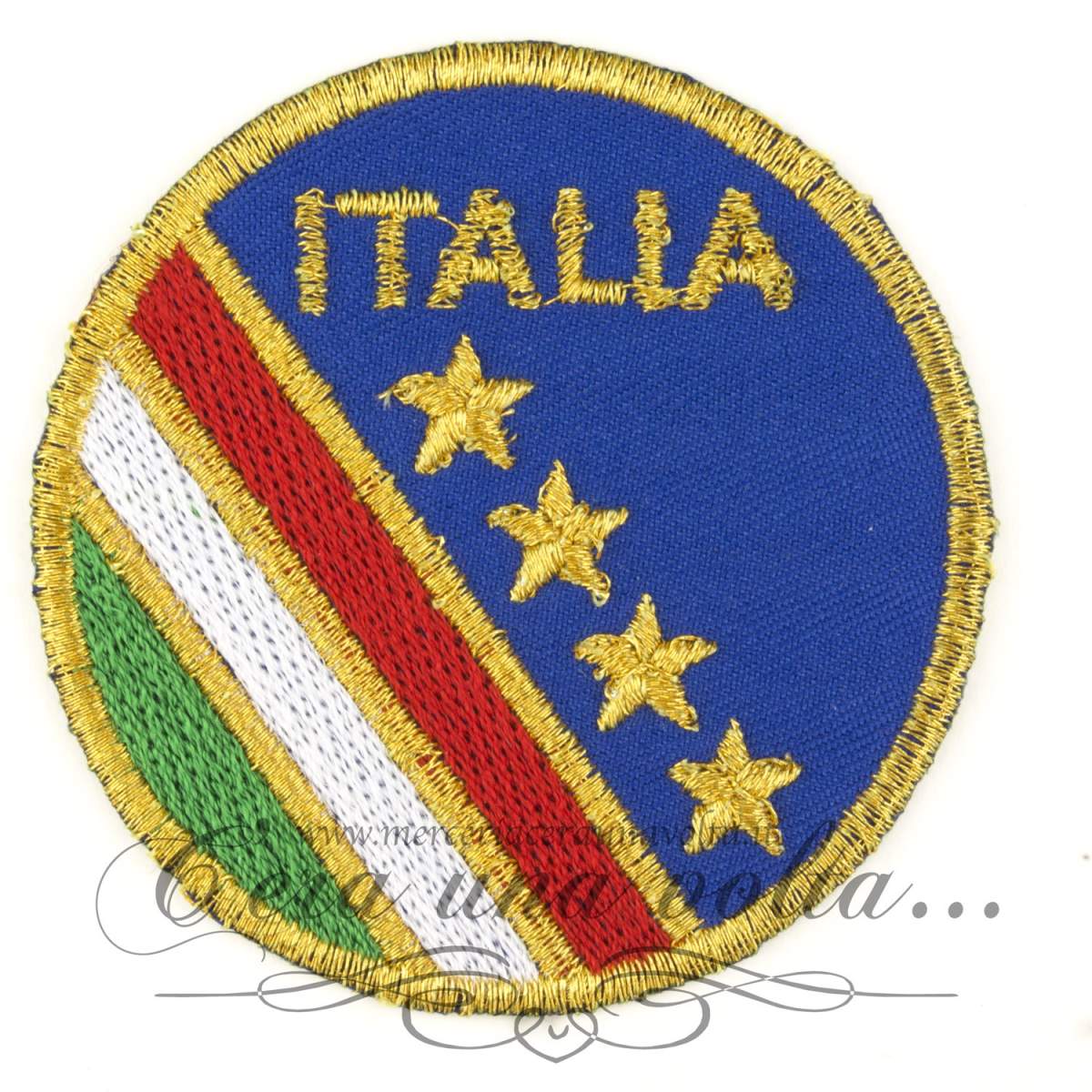Etichetta termo adesiva rotonda Italia