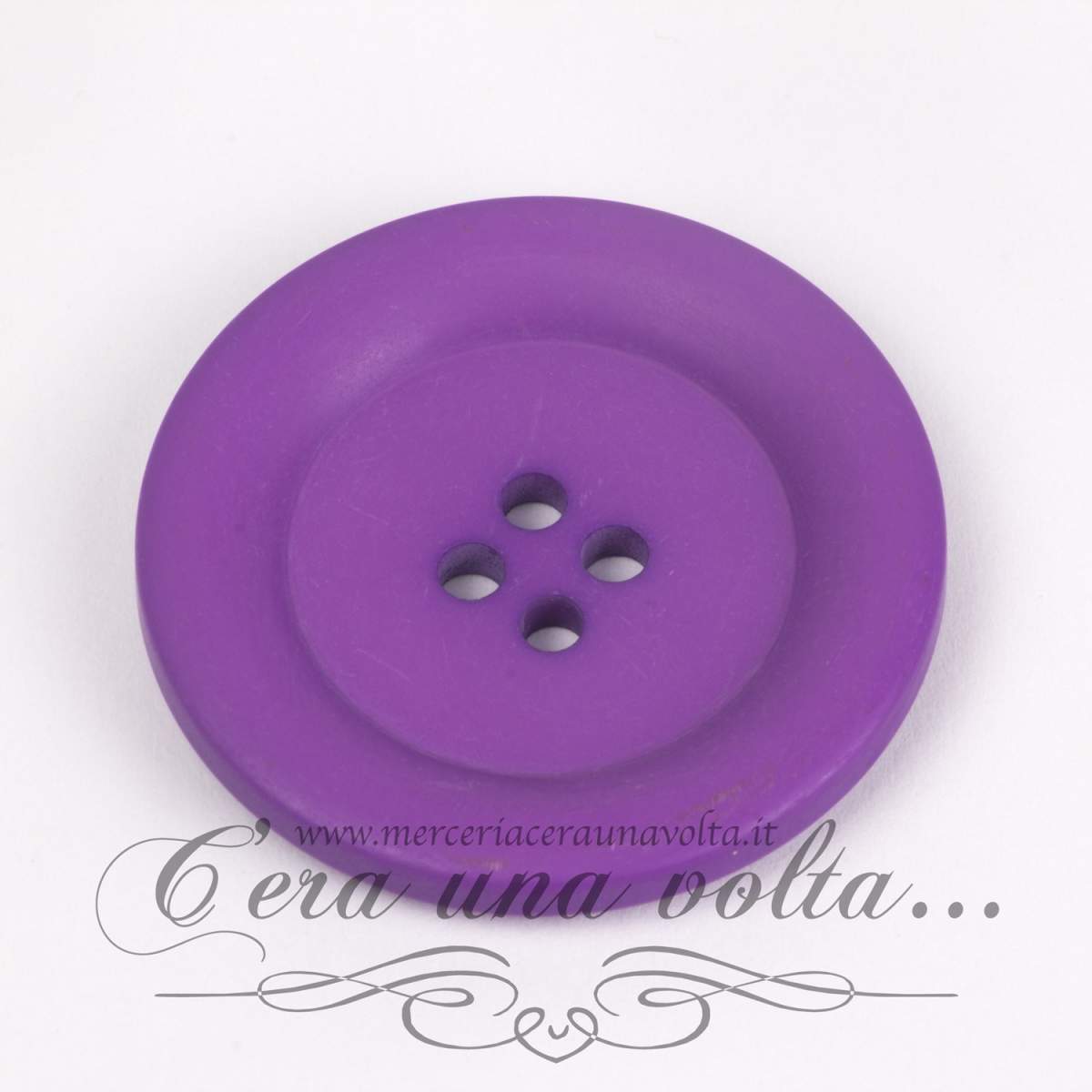 Bottone colorato 35 mm Viola