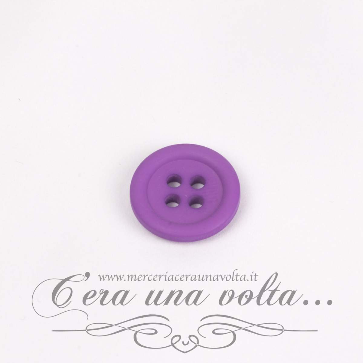 Bottone colorato 16 mm Viola